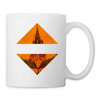Nottingham England UK City Skyline Home Love - Mug - white - Right