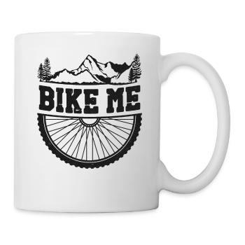 Enduro VTT VTT - Mug blanc - blanc - Droite