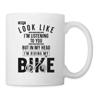 Enduro VTT VTT Équitation - Mug blanc - blanc - Droite