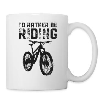 Enduro VTT VTT Équitation - Mug blanc - blanc - Droite