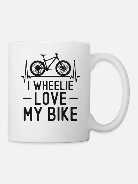Enduro MTB Mountain Bike Riding - Mug - white
