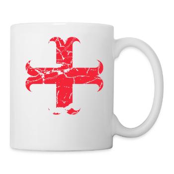 Croix de Zutphen - Mug blanc - blanc - Droite