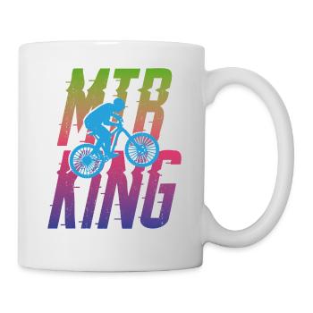 Enduro MTB Mountain Bike Riding - Mug - white - Right