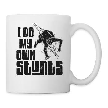 Enduro MTB Mountain Bike Riding - Tasse - Weiß - Rechts