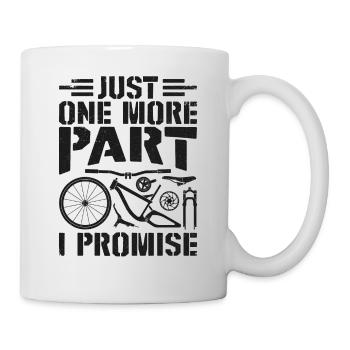 Enduro VTT VTT Équitation - Mug blanc - blanc - Droite