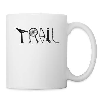 Enduro VTT VTT Équitation - Mug blanc - blanc - Droite