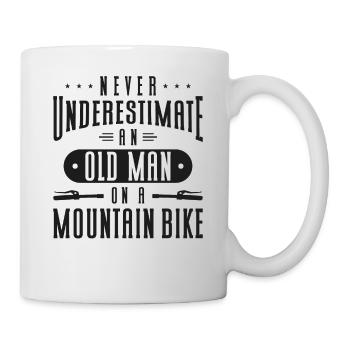 Enduro VTT VTT Équitation - Mug blanc - blanc - Droite