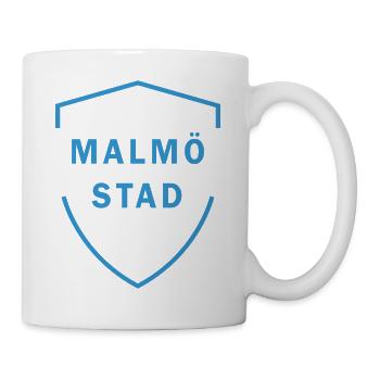 Malmö Stad - Mugg - vit - Höger