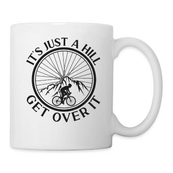 Drôle de vélo de route à vélo - Mug blanc - blanc - Droite
