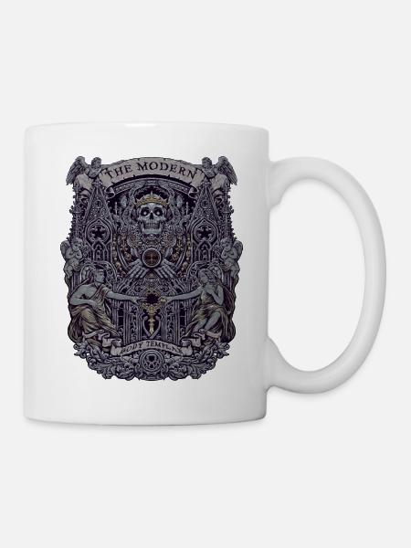 Chymische Hochzeit - Celtic Art - Tattoo - Tasse - Weiß