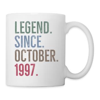 Légende depuis octobre 1997 - Mug blanc - blanc - Droite