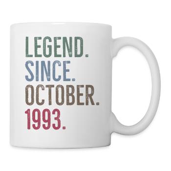 Légende depuis octobre 1993 - Mug blanc - blanc - Droite