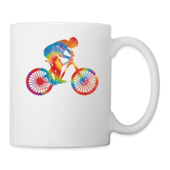 Enduro VTT VTT Équitation - Mug blanc - blanc - Droite