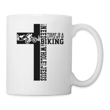 Enduro MTB Mountain Bike Riding - Mug - white - Right