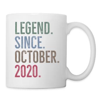 Legend Since October 2020 - Mug - white - Right