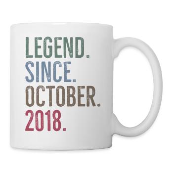 Legende seit Oktober 2018 - Tasse - Weiß - Rechts