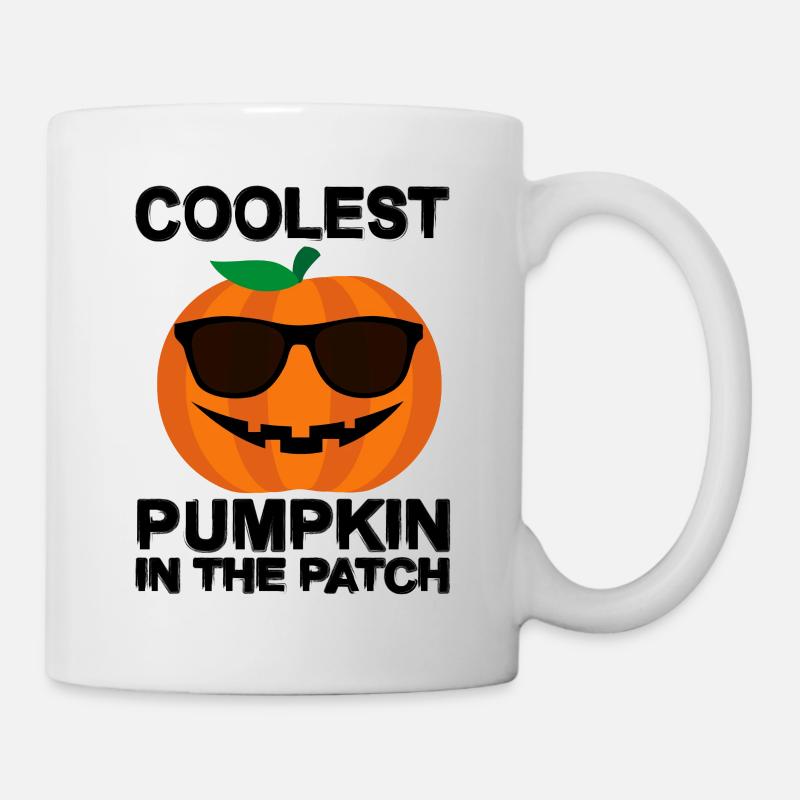 Coolest Pumpkin in the Patch - Mug - white