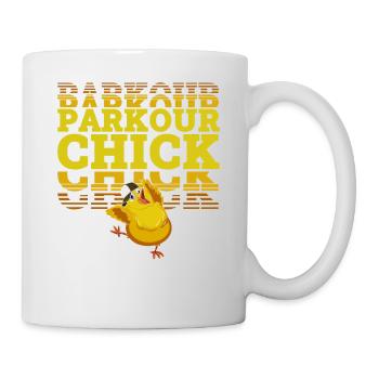 Parkour Free Running Traceur - Mug - white - Right
