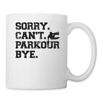 Parkour Free Running Traceur - Mug - white - Right