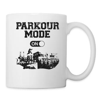 Parkour Free Running Traceur - Mug - white - Right