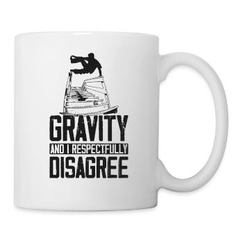 Parkour Free Running Traceur - Mug blanc - blanc - Droite