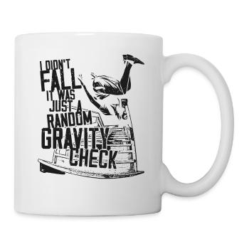 Parkour Free Running Traceur I - Tasse - Weiß - Rechts