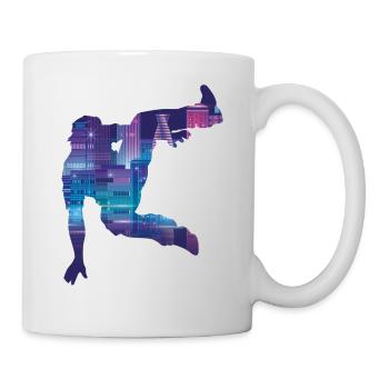 Parkour Free Running Traceur - Mug - white - Right