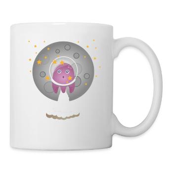 Astro Octopus - Tasse - Weiß - Rechts