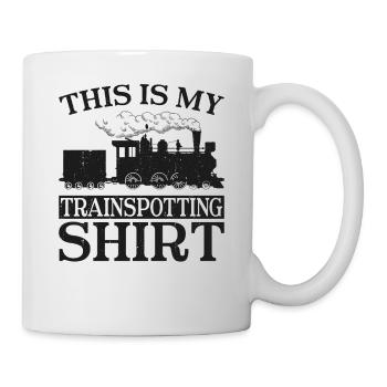 Conducteur de train à vapeur Trainspotting - Mug blanc - blanc - Droite