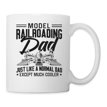 Steam Train Driver Trainspotting - Tasse - Weiß - Rechts