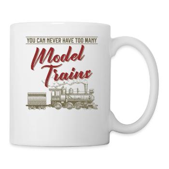 Steam Train Driver Trainspotting - Tasse - Weiß - Rechts