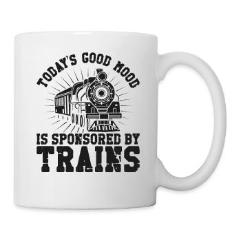 Steam Train Driver Trainspotting - Tasse - Weiß - Rechts