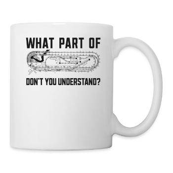 Conducteur de train à vapeur Trainspotting - Mug blanc - blanc - Droite