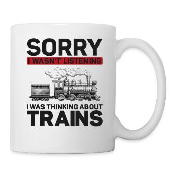 Conducteur de train à vapeur Trainspotting - Mug blanc - blanc - Droite