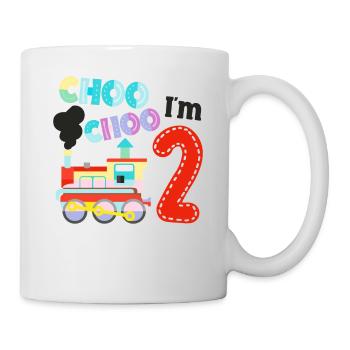 Steam Train Driver Trainspotting - Mug - white - Right