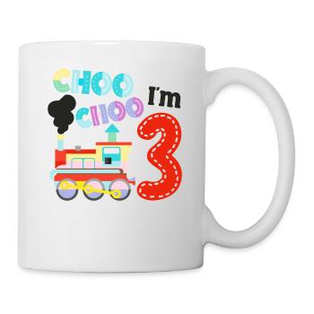 Steam Train Driver Trainspotting - Mug - white - Right