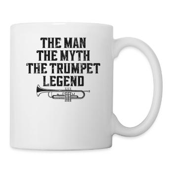 Trompettiste Vintage L’Homme Le - Mug blanc - blanc - Droite