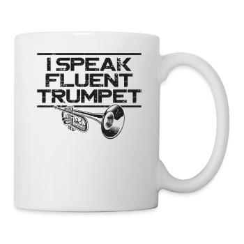 Trompettiste Vintage I Speak - Mug blanc - blanc - Droite