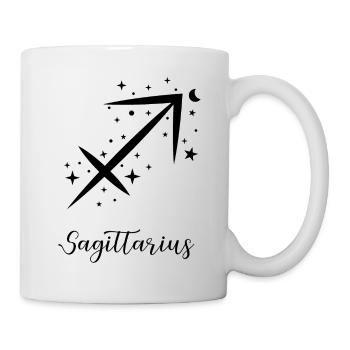 sagittarius 1 - Mug blanc - blanc - Droite