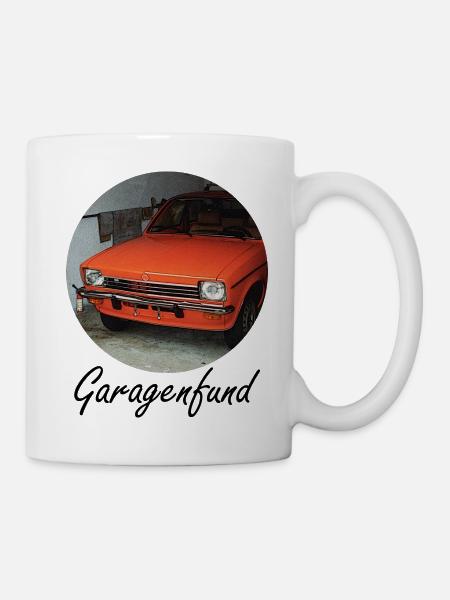 Kadett C Garagenfund - Tasse - Weiß