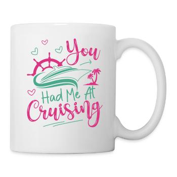 Croisière Vacances Fille que Vous aviez - Mug blanc - blanc - Droite