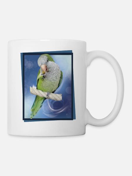 Argentinischer Sittich - Tasse - Weiß