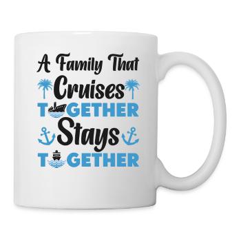 Croisière Vacances Famille A - Mug blanc - blanc - Droite