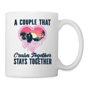 Cruise Ship Vacation Couples - Tasse - Weiß - Rechts