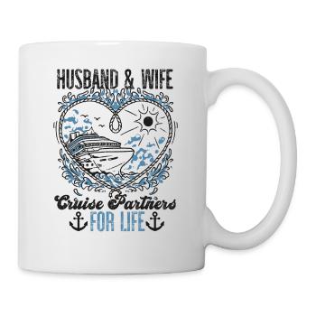 Cruise Ship Vacation Marriage - Tasse - Weiß - Rechts