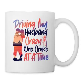 Croisière Vacances Mari Femme - Mug blanc - blanc - Droite
