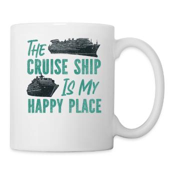 Croisière Vacances Vintage Le - Mug blanc - blanc - Droite