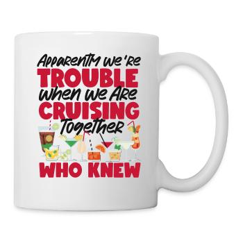 Cruise Ship Vacation Friends - Tasse - Weiß - Rechts