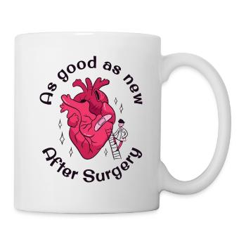 As good as new after Surgery - Tasse - Weiß - Rechts