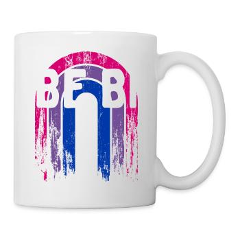 Be Bi Bisexual LGBTQ Bi Pride LGBT Sayings Pride - Mug - white - Right